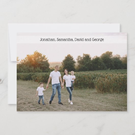 Texas Patronen Letters en Poinsettia Krans Feestdagenkaart (Achterkant)