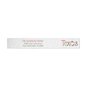 Texas Patterned Letters and Poinsettia Wreath (Individueel)