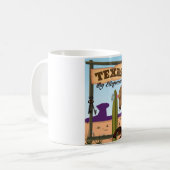Texas Per Koets Koffiemok (Voorkant links)