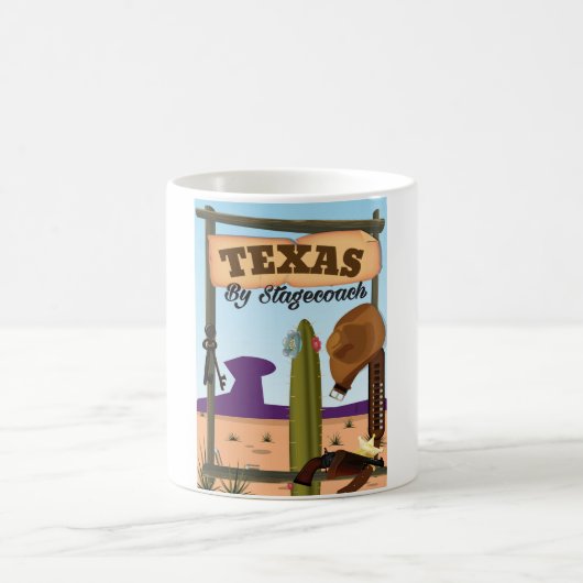 Texas Per Koets Koffiemok (Center)