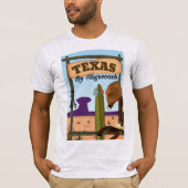 Texas Per Postkoets T-shirt (Voorkant)