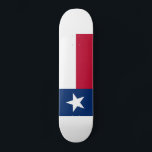 Texas Persoonlijk Skateboard<br><div class="desc">Vlag van Texas</div>