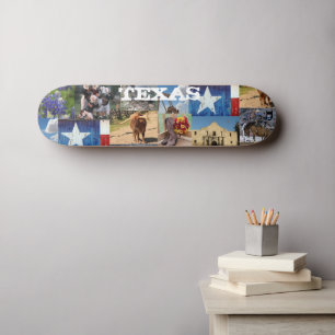 Texas Photo Mosaic Dd Brand Persoonlijk Skateboard