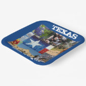 Texas Photo Mosaic Papieren Bordje (Gebogen)