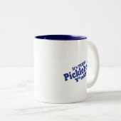 Texas Pickleball Y'all Tweekleurige Koffiemok (Voorkant rechts)