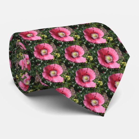 Texas Pink Skullcap Stropdas (Opgerold)