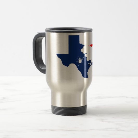 Texas Pipeliner Coffee Cup Reisbeker (Voorkant links)