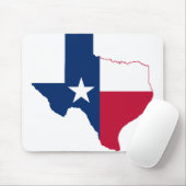 Texas-plattegrond Muismat (Met muis)