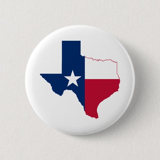 Texas-plattegrond Ronde Button 5,7 Cm (Voorkant)