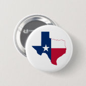 Texas-plattegrond Ronde Button 5,7 Cm (Voorkant /achterkant)