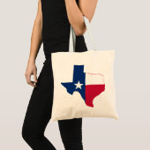 Texas-plattegrond Tote Bag (Voorkant (product))