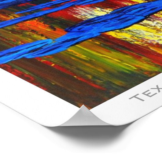 Texas Pondscape Poster (Hoek)