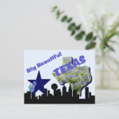 Texas Post-kaart Briefkaart (Staand voorkant)