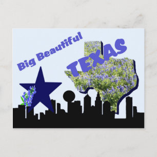 Texas Post-kaart Briefkaart