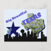 Texas Post-kaart Briefkaart (Voorkant)