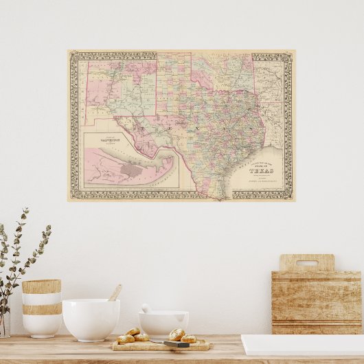 Texas Poster (Keuken)