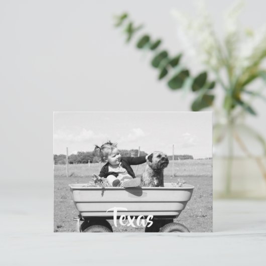 Texas pride briefkaart (Staand voorkant)