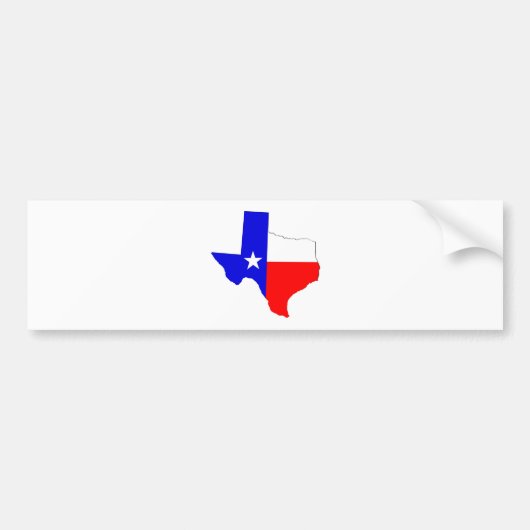 Texas Pride Bumpersticker (Voorkant)
