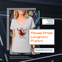Texas Pride Longhorn T-shirt