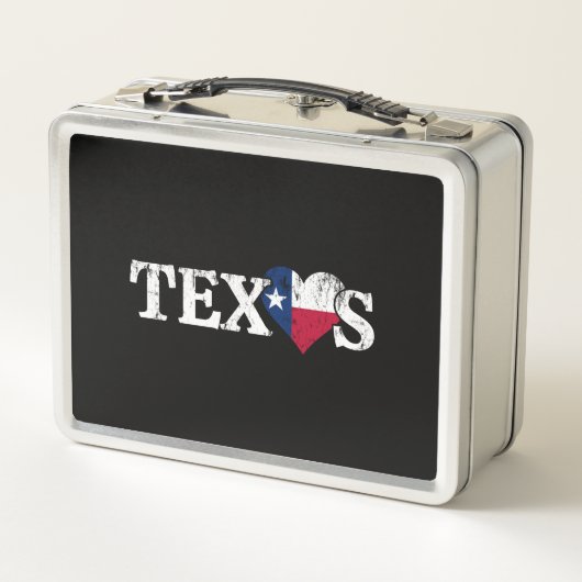 Texas Pride Love Heart Flag State Proud Texan Home (Achterkant)