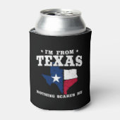 Texas Pride - Texas Meme - Texas State Flag Blikjeskoeler (Blikje Voorkant)