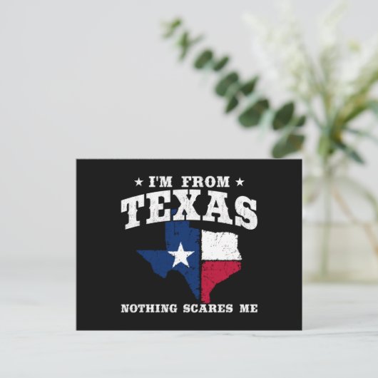 Texas Pride - Texas Meme - Texas State Flag Briefkaart (Staand voorkant)