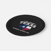 Texas Pride - Texas Meme - Texas State Flag Papieren Bordje (Gekanteld)