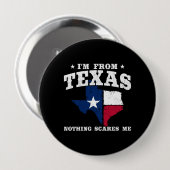 Texas Pride - Texas Meme - Texas State Flag Ronde Button 4,0 Cm (Voorkant /achterkant)