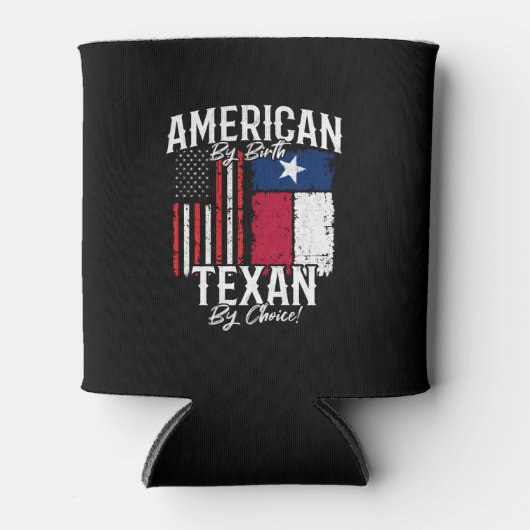 Texas Pride - Texas State Flag - Amerikaanse vlag Blikjeskoeler (Voorkant)