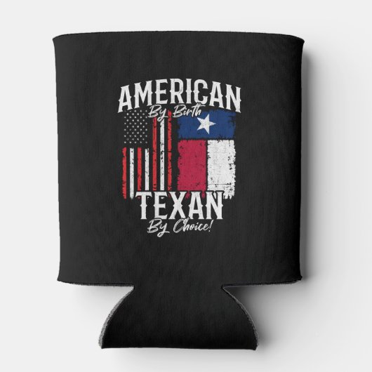 Texas Pride - Texas State Flag - Amerikaanse vlag Blikjeskoeler (Achterkant)