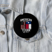 Texas Pride - Texas State Flag - Amerikaanse vlag Ronde Button 4,0 Cm (In situ)