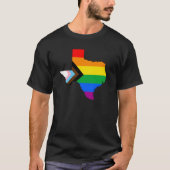 Texas Progress Pride T-shirt (Voorkant)