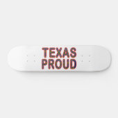Texas Proud Bluebonnet Persoonlijk Skateboard (Horizontaal)