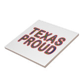 Texas Proud Bluebonnet Tegeltje (Zijkant)