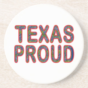 Texas Proud Bluebonnet Zandsteen Onderzetter