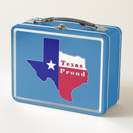 Texas Proud Flag Map (Voorkant)