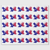 Texas Proud Flag Map Cadeaupapier (Vlak)