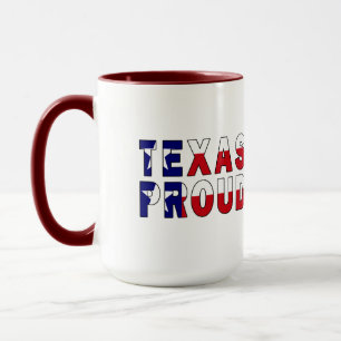 Texas Proud Flag Mok