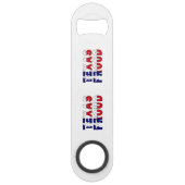 Texas Proud Flag Speed Flessenopener (Achterkant)