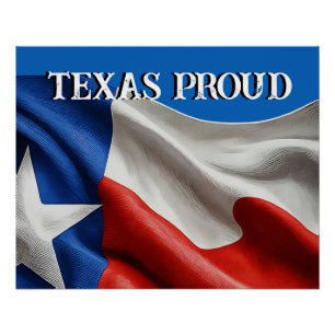 TEXAS PROUD PERFECT POSTER