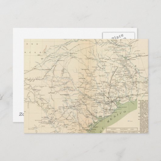 Texas, pt of NM Briefkaart (Voorkant / Achterkant)