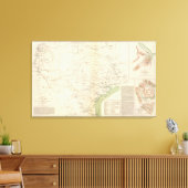 Texas, pt of NM Canvas Afdruk (Insitu (Woonkamer))