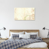 Texas, pt of NM Canvas Afdruk (Insitu (Slaapkamer))