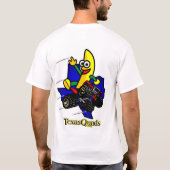 Texas Quads Nanner - White T-shirt (Achterkant)