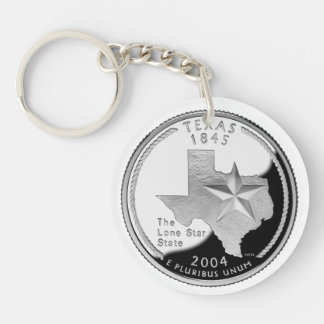 Texas Quarter Sleutelhanger