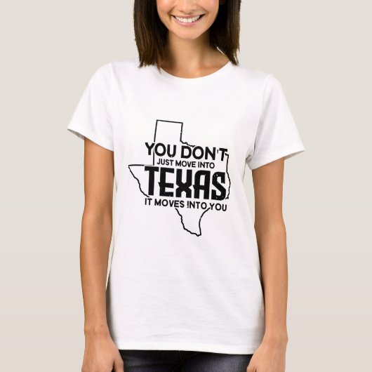 Texas Quote-Shirt T-shirt (Voorkant)
