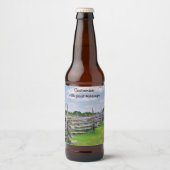 Texas Rails Wijnlabel Bier Etiket (Voorkant)