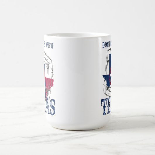 Texas Rally Cry Keramische Mok (Center)