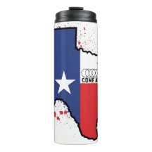 Texas Rally Cry Thermische Tumbler