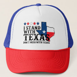 Texas Rally Cry Trucker Hoed Trucker Pet